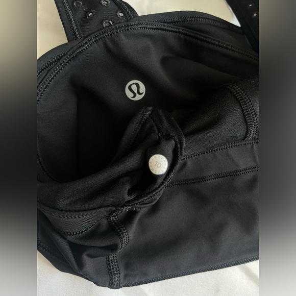 NWT Lululemon Ornate Bra -Size 10 Black - Picture 11 of 13